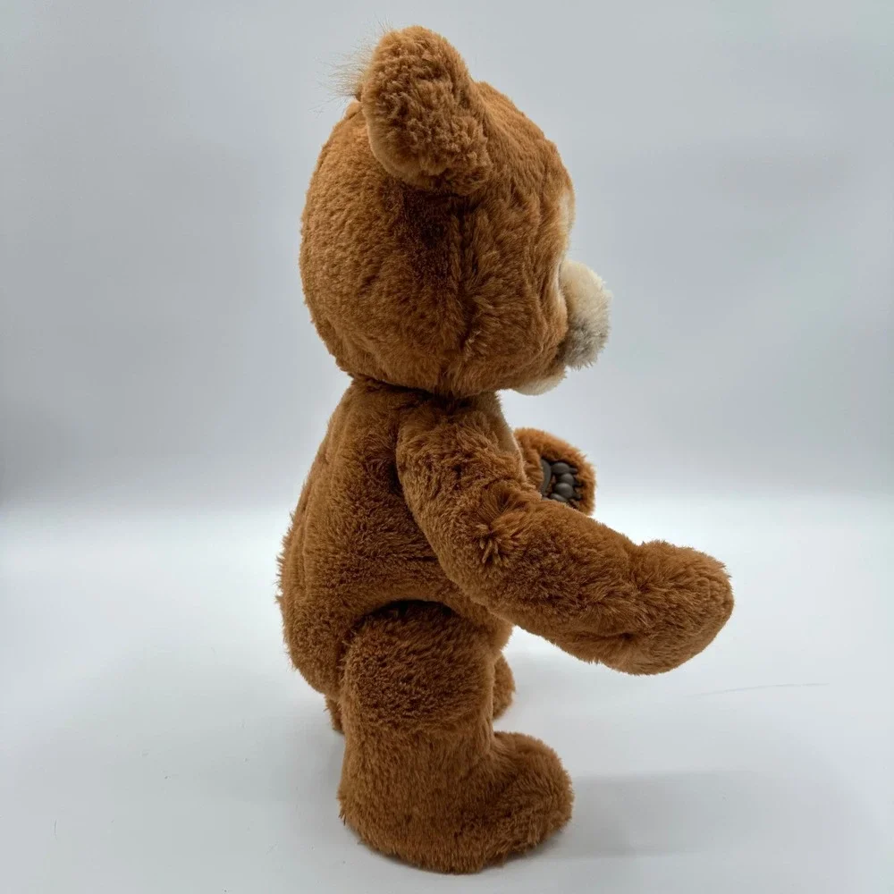 FurReal Friends Cubby the Curious‎ Bear Interactive Plush Teddy Bear Brown Works